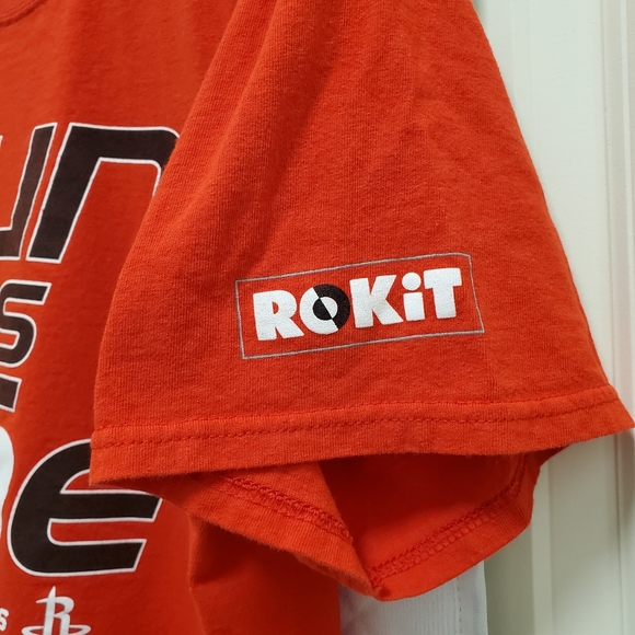 Rockets  Run as One T-shirt, 2019 playoff, red, size XL, cotton - Picture 3 of 10